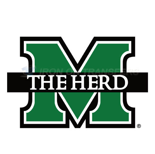 Marshall Thundering Herd Logo T-shirts Iron On Transfers N4973